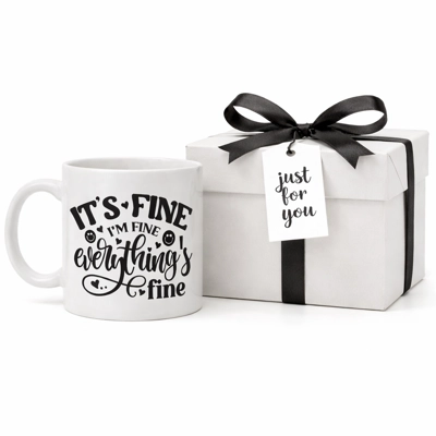Cute 11oz mug– Gift Boxed & Ready to Delight! £3 each