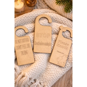 DOOR HANGERS PACK OF 3 ..