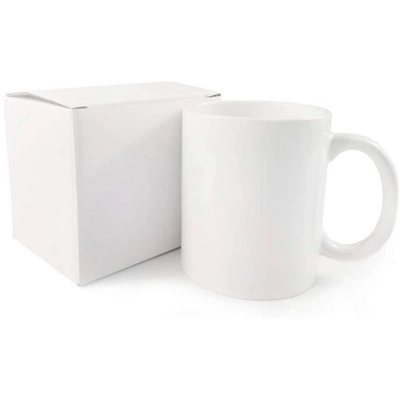 11oz white sublimation mugs with boxes £1 each