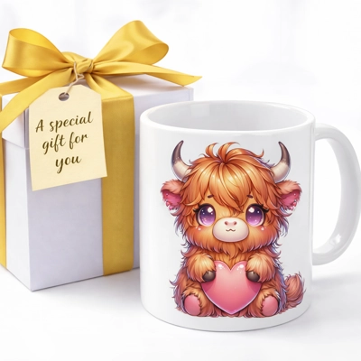 Cute 11oz mug– Gift Boxed & Ready to Delight! £3 each