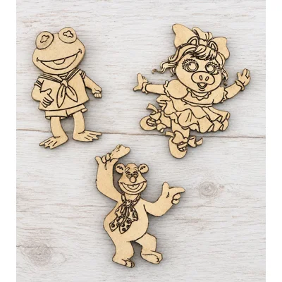 ✨ SET OF 3 MDF MUPPET FRIDGE MAGNETS – ONLY £1 A SET!