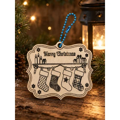 CUTE CHRISTMAS TREE DECORATION BLANKS – 3 FOR £1! ✨