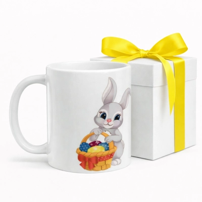 EASTER BUNNY INSPIRED 11OZ TEA/COFFEE MUG BOXED £3