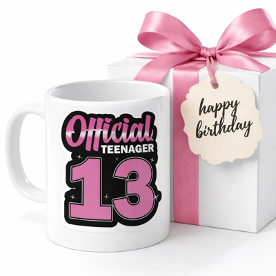 birthday 11oz mug– Gift Boxed & Ready to Delight! £3 each