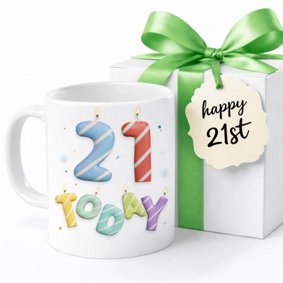 birthday 11oz mug– Gift Boxed & Ready to Delight! £3 each