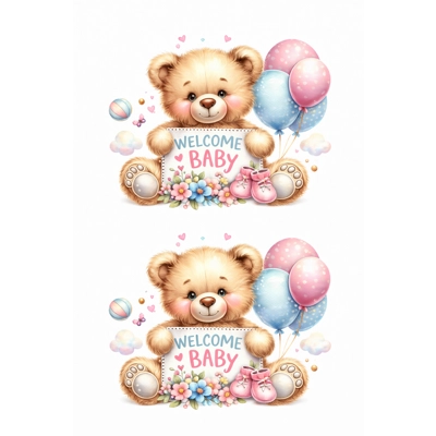 2 DESIGNS PER SHEET 40P A SHEET Beautiful Heat Transfer Sublimation Sheets – Just Press & Go!