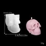 LARGE SILICONE SKULL MOULD £4