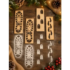 adorable MDF Christmas stenc..