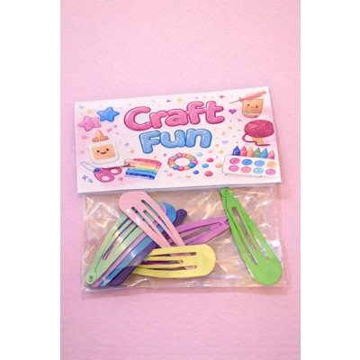 ✨STOP! Your hair’s too fabulous to flop.✨50p a pack  Introducing the Craft Fun Snap Squad