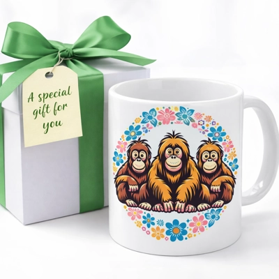 Cute 11oz mug– Gift Boxed & Ready to Delight! £3 each