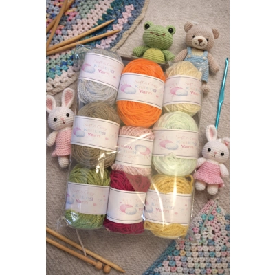 Toy-Making Wool Pack – 300g of Creative Fun! £4.50