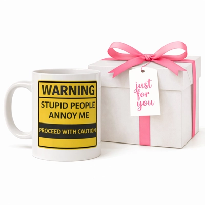 Cute 11oz mug– Gift Boxed & Ready to Delight! £3 each