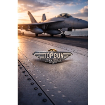 Strap in, aviators — this Top Gun: Maverick metal lapel pin £2
