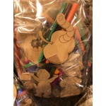 £20 a pack Pack of 50 MDF Cut-Outs is just what you need. Each cut-out comes individually wrapped