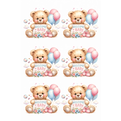 6 DESIGNS PER SHEET 40P A SHEET Beautiful Heat Transfer Sublimation Sheets – Just Press & Go!