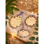 ⭐ RETRO COMIC MDF KEYRINGS – SET OF 3 FOR JUST £1! ⭐
