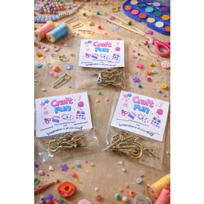 ✨ Hooked on a Bargain! ✨  Get your hands on our assorted brass-plated and silver toned hooks  50p