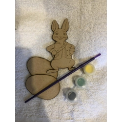 Easter painting sets each contains rabbit 1 egg brush and ..