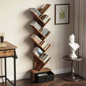 Rolanstar Bookshelf with Dra..