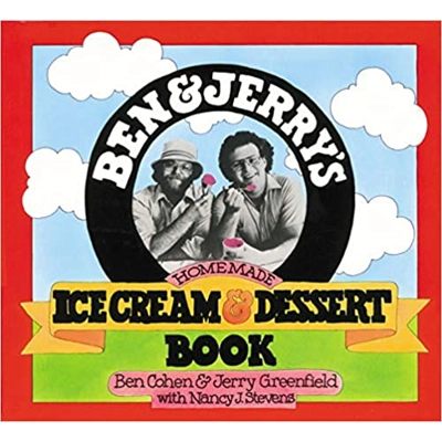 Ben & Jerry's Homemade Ice Cream & Dessert Book Paperback – Illustrated, Jan. 5 1987 by Ben Cohen (Author), Jerry Greenfield (Author), Nancy Steve