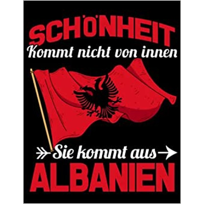 Albania Gifts For Women Men Kosovo | 6x9 |120 Pages | Albanian Notebook Notizbuch Journal Diary Coll