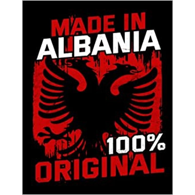 Albania Gifts For Women Men Kosovo | 6x9 |120 Pages | Albanian Notebook Notizbuch Journal Diary College Ruled Paper Notepad Paperback – Feb. 23 2023