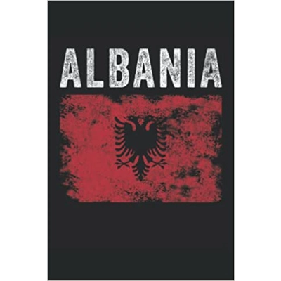 Albania: Albania Flag Distressed - Composition Notebook Paperback – June 19 2022 by Flag Nation (Author)