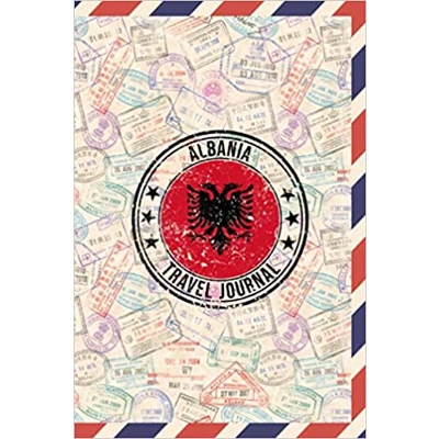 Albania Travel Journal: 6x9 Travel planner I Road trip planner I Dot grid journal I Travel notebook I Travel diary I Pocket journal I Gift for Backp