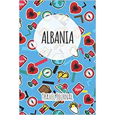 Albania Travel Journal: 6x9 Travel planner I Road trip planner I Dot grid journal I Travel notebook I Travel diary I Pocket journal I Gift for Backp