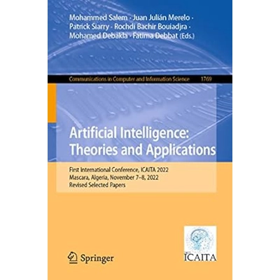 Artificial Intelligence: Theories and Applications: First International Conference