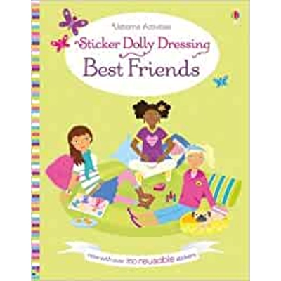 STICKER DOLLY DRESSING BEST FRIENDS Paperback – Aug. 15 2016   by FIONA WATT (Author)