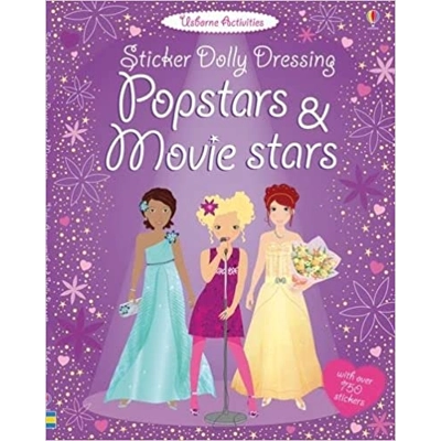 Sticker Dolly Dressing/Popstars And Movie Stars Paperback – Aug. 1 2010 by Fiona Watt (Author)