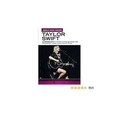 Taylor Swift - Really Easy Guitar: 22 Songs with Chords, Lyrics & Basic Tab Paperback – Oct. 1 2020