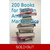 200 Books for Sale..
