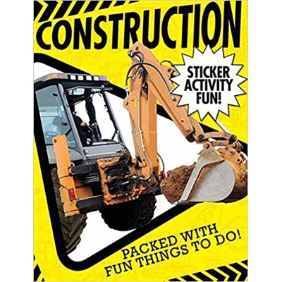 Construction Sticker Activity Fun by Libby Walden (2015-09-01) Paperback
