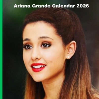 ariana g. calendar 2026 Paperback – Sept. 19 2025 by James Izza (Author)