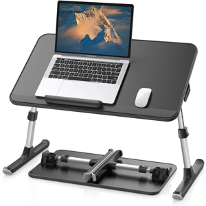 SAIJI Leather Lap Desk Lapto..