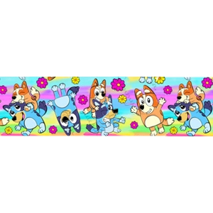 Bluey-rainbow background