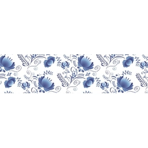 Classic blue and white floral
