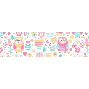 Floral Owls