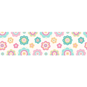 Geometric floral