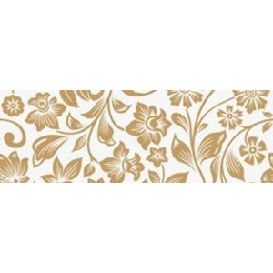Gold floral lace