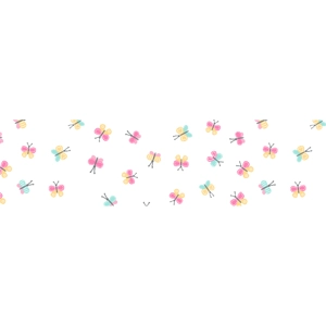 Pastel butterflies