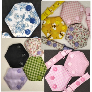 Connector protector-custom quilting cotton