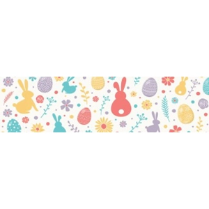 Easter medley-white with orange