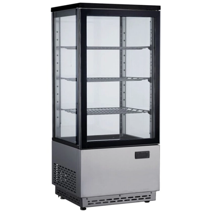 Countertop display flat glass