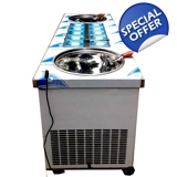 Double Fry Ice Cream Machine Inox