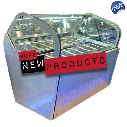 Ice Cream Showcase Quadro Plus 8C