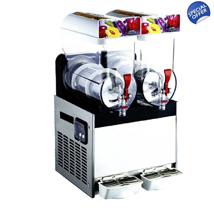 Slush Freezer Granita Dispenser 2x15L