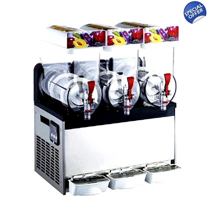 Slush Freezer Granita Dispenser 3x15L